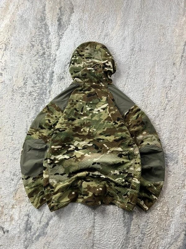 Vintage Camo Hunting Khaki Brown Dubbele Rits Hoodie Maat M – photo 10